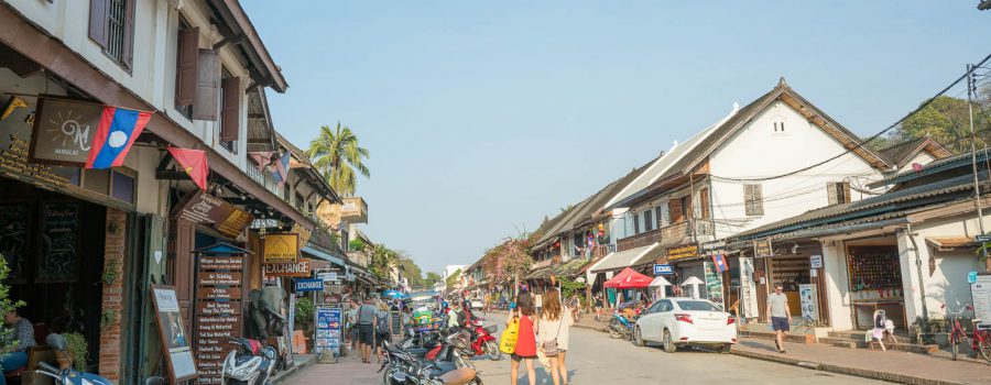 Main Street in Luang Prabang